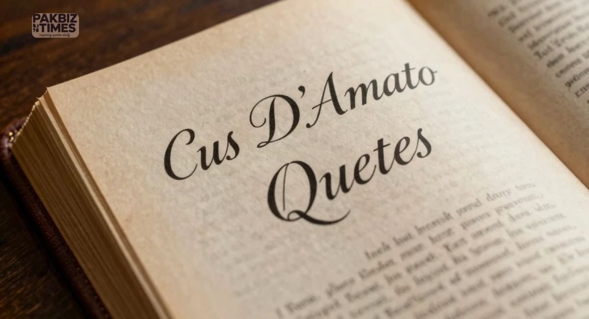 Cus D’Amato Quotes
