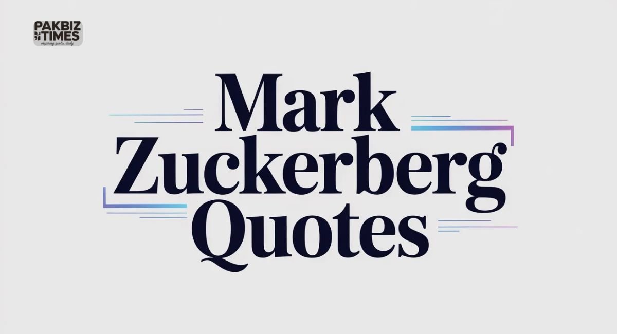 Mark Zuckerberg Quotes