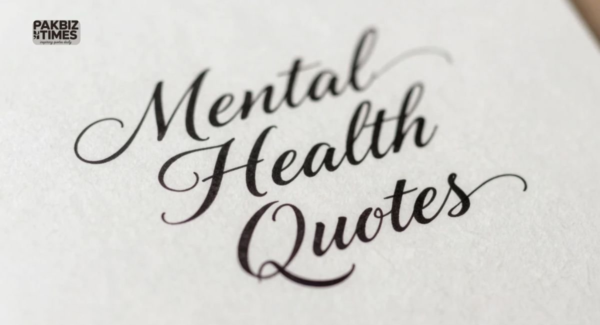 Mental Health Quotes