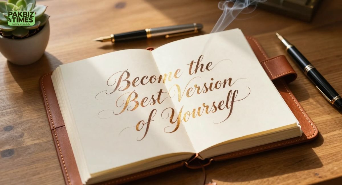 To Become the Best Version of Yourself