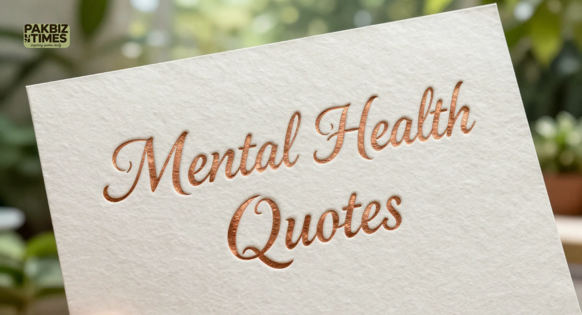 Mental Health Quotes