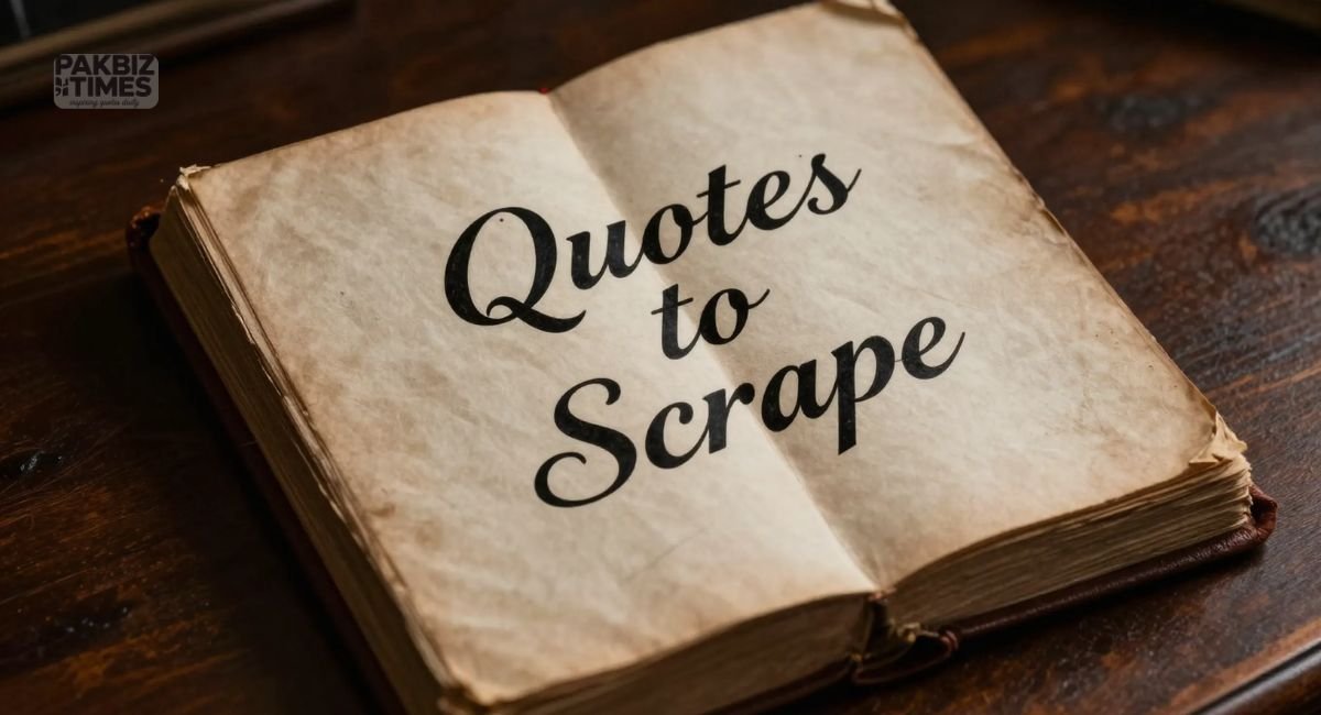 Quotes to Scrape