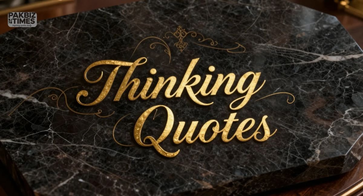 Thinking Quotes